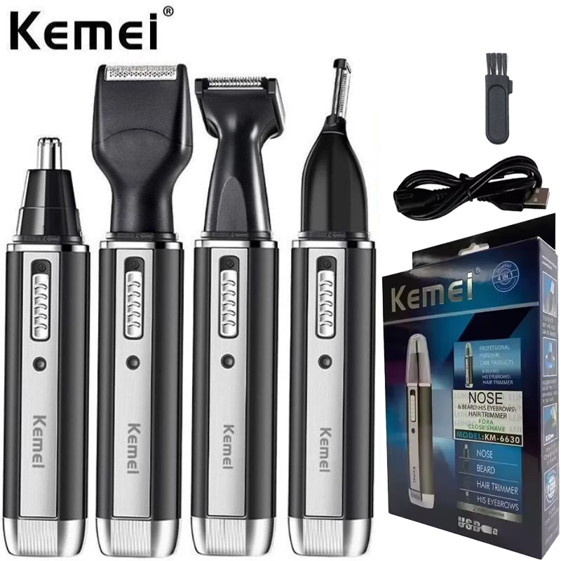 Men'S Grooming Nose And Ear - Kemei-6630 Nasenhaartrimmer für Nase und Ohren,