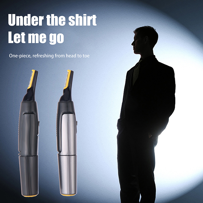 Men'S Grooming Nose And Ear - Ultradünner elektrischer Nasen- und Ohrentrimmer: Wasserdichter