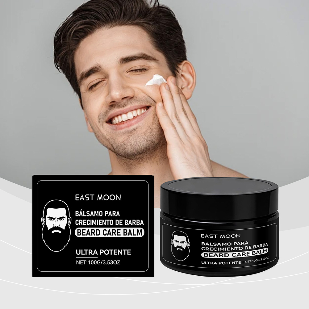 Beard Oil Growth - 100 g Bartwachstumsbalsam, extrem starker Bart,