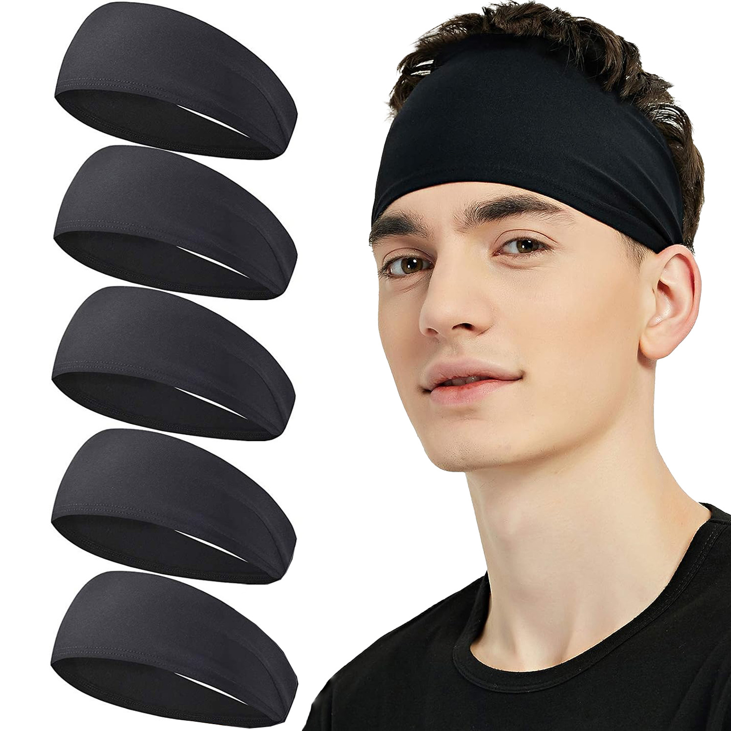 Men'S Grooming Tape - Schweißband für Männer und Frauen, elastische