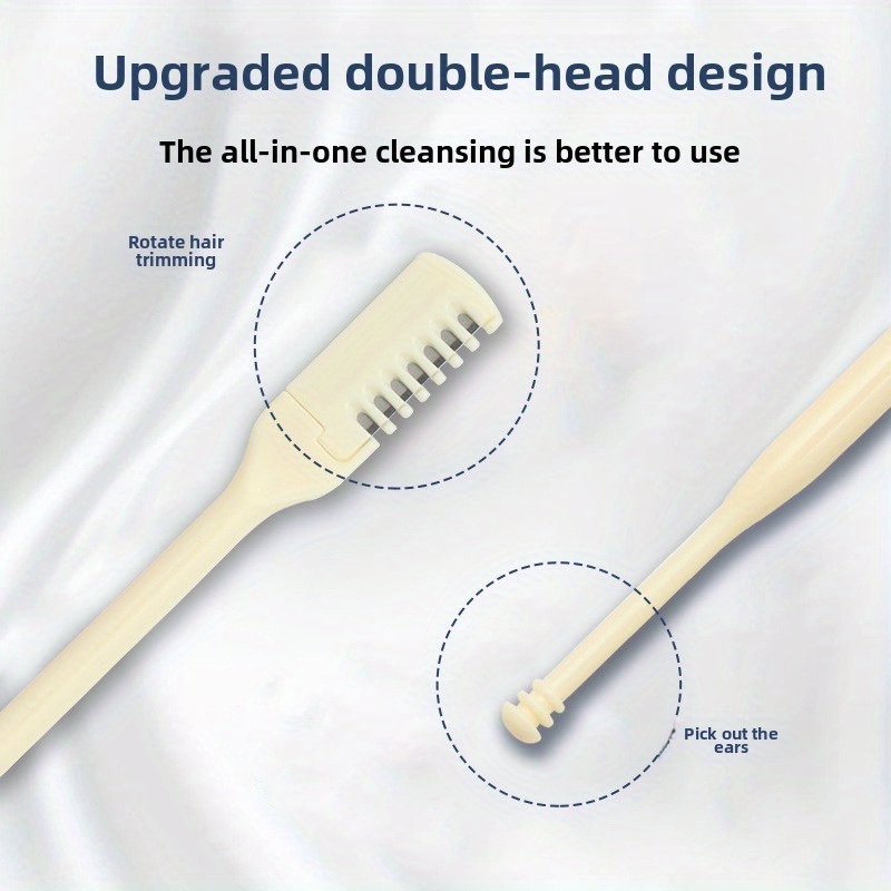 Men'S Grooming Nose And Ear - 6-teiliges Nasen- und Ohrhaar-Trimmer-Set, Tragbares Manuelles
