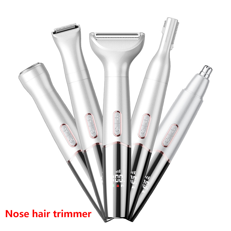 Men'S Grooming Nose And Ear - Origina All-in-1 wiederaufladbarer Nasen-Ohr-Haarschneider für Männer,