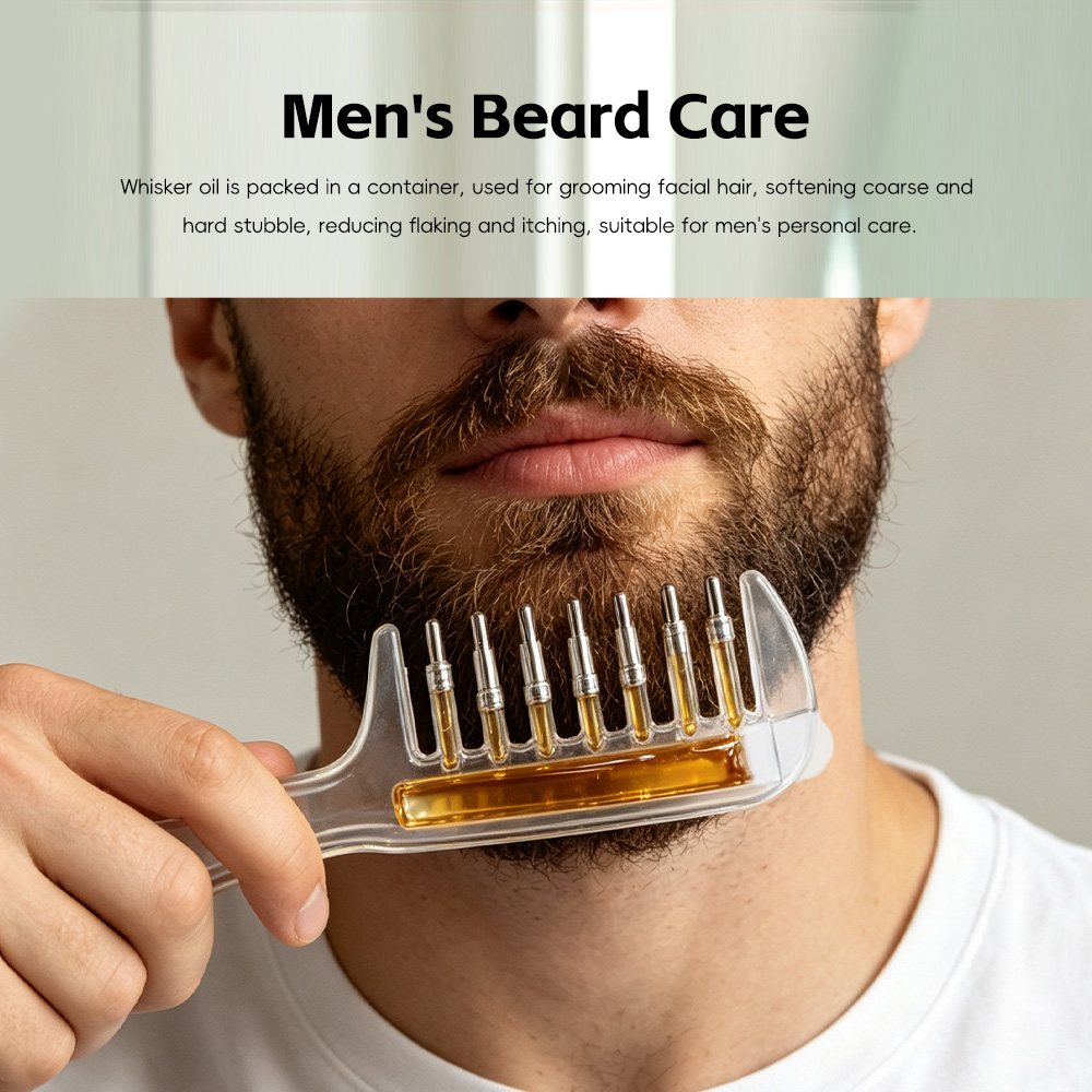 Unisex Transparenter Ätherisch – Beard Oil Growth Bewertung und Preis