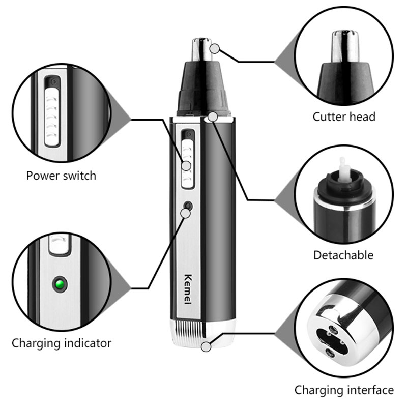 Keme 4 in1 Nasen haars ch neid – Men'S Grooming Nose And Ear Bewertung und Preis